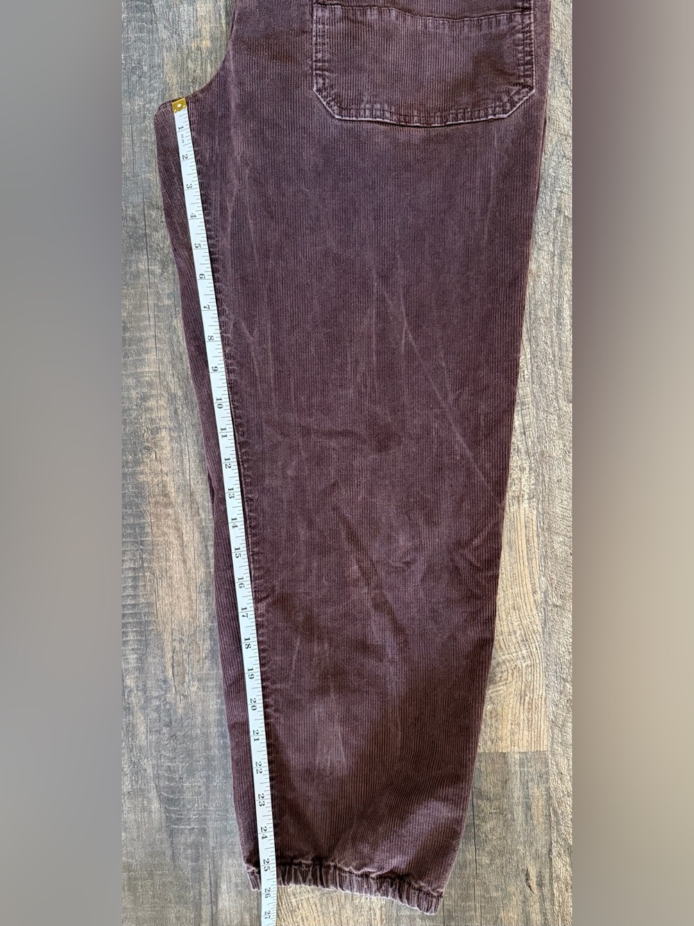 WE THE FREE Women's Size Medium Iris Cord Overalls -Brown Boho Fall Vibes - Picture 8 of 16